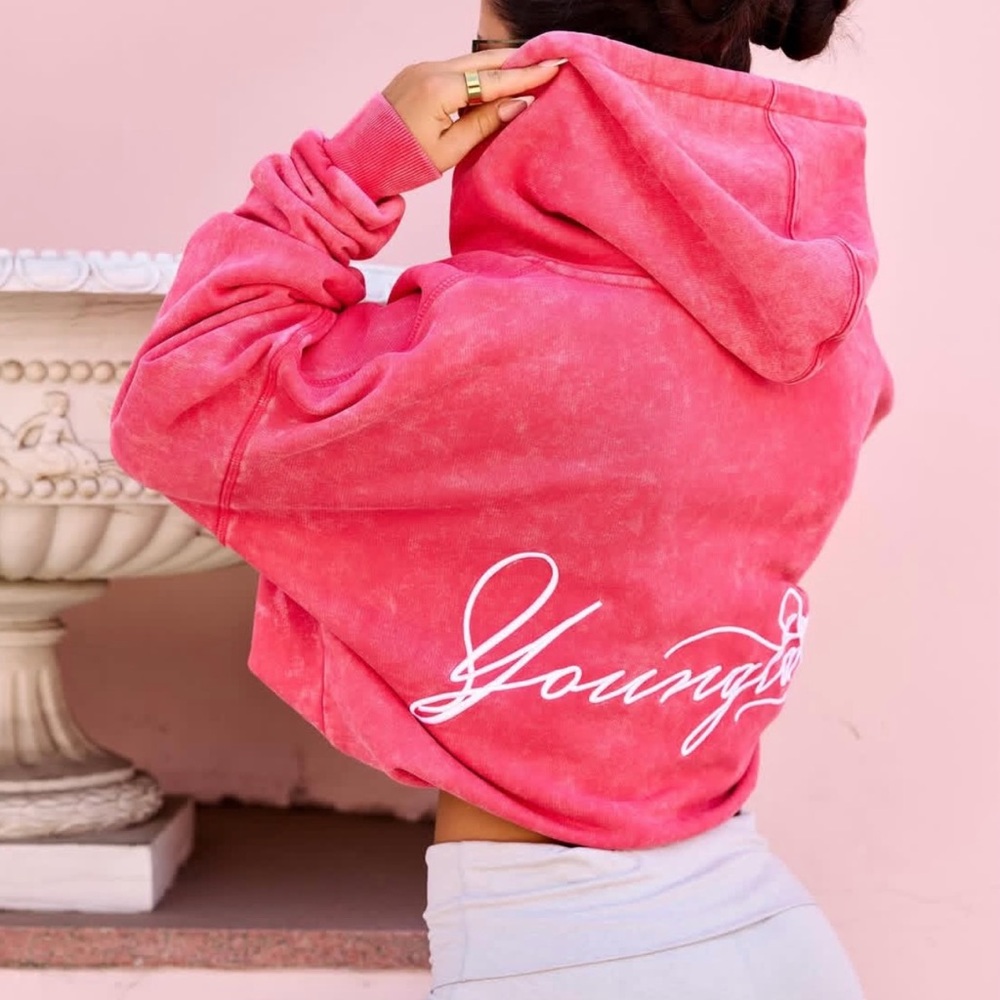 youngla flashback zip hoodie